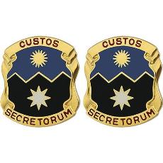 115th Military Intelligence Group Unit Crest (Custos Secretorum)